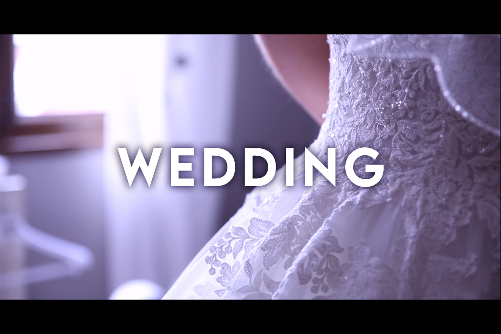 menu video wedding